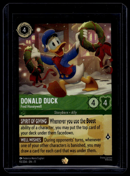 Winterspell #93/204 Donald Duck