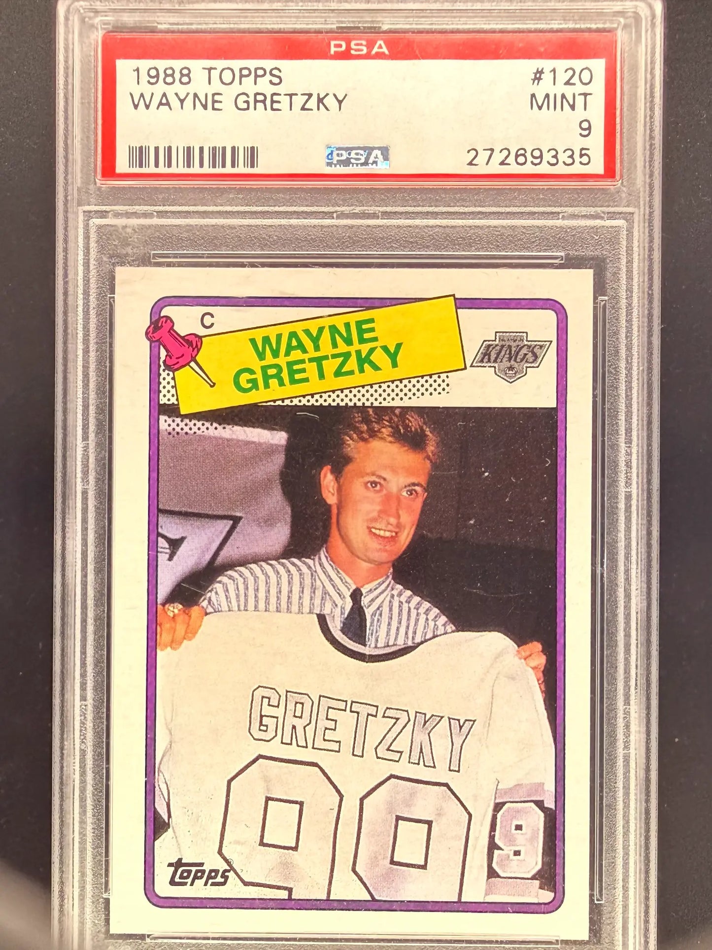 1988-89 Topps #120 Wayne Gretzky