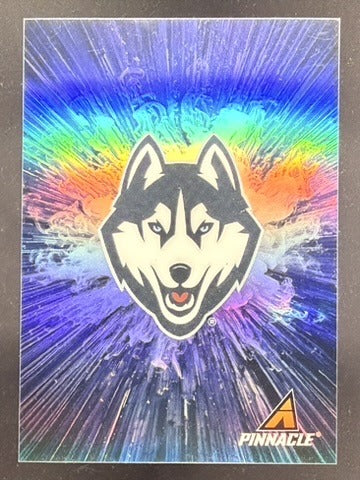 2024-25 Panini Pinnacle UConn Husky School Mascot Logo HOLO SP